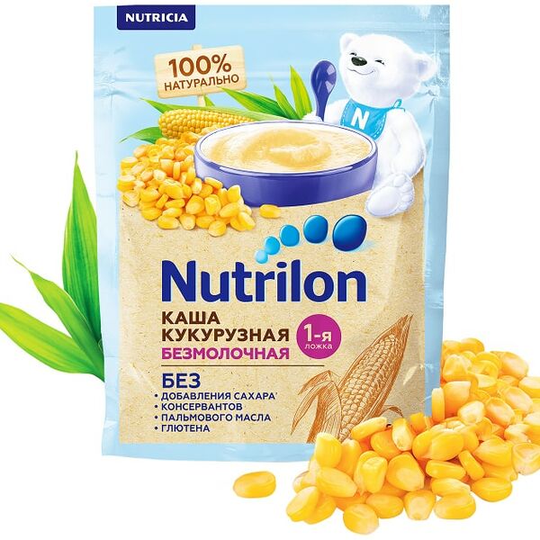 Каша Nutrilon Кукурузная безмолочная 180г