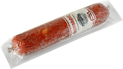 

Колбаса копчено-вареная Знать! Старорижская категория Б весовая