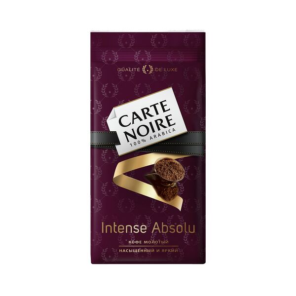 Кофе CARTE NOIRE INTENSE ABSOLU натуральный жареный молотый  230 г