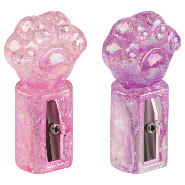 Точилка Meshu Cute Paw 1 отверстие, в ассортименте 1 шт