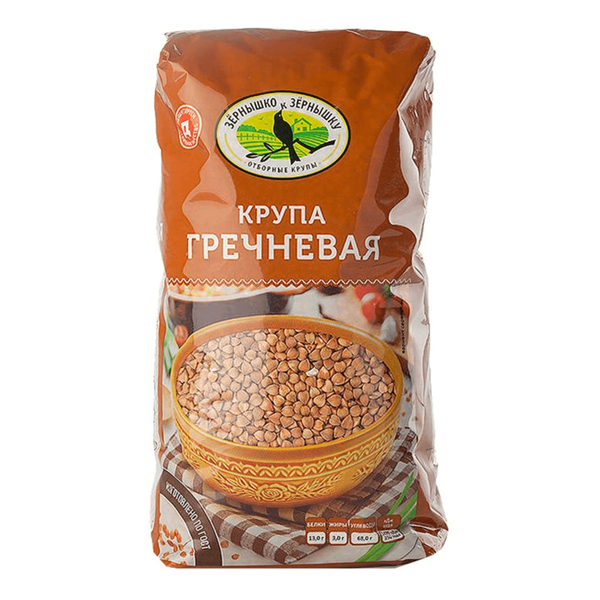 Крупа гречневая Зернышко к зернышку ядрица
