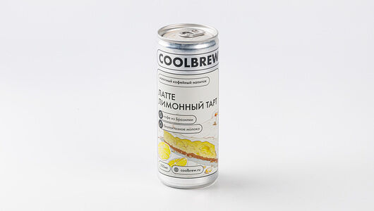 Напиток молочный кофейный Coolbrew Латте лимон-карамель 250 мл