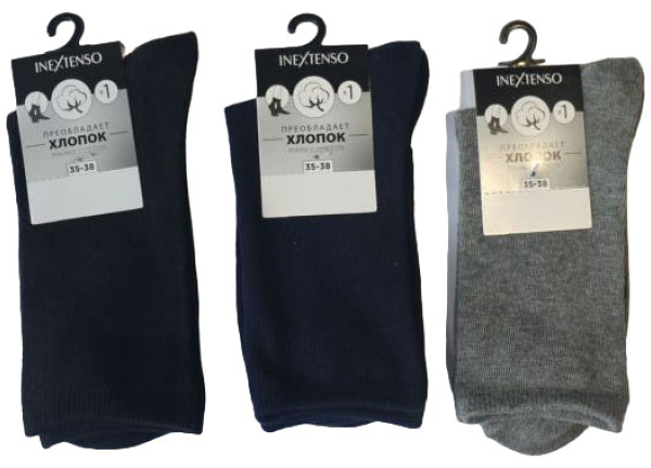 Носки женские InExtenso 1 упаковка 1 пара цвет в ассортименте