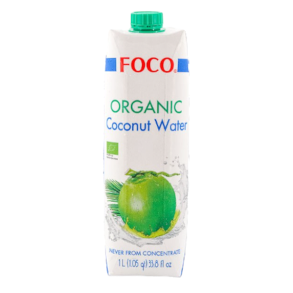 Вода кокосовая Foco органическая 1 л