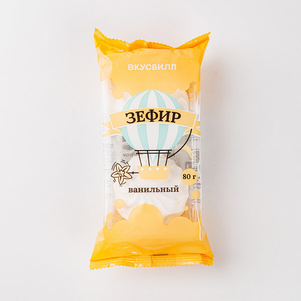 Зефир ванильный 80г