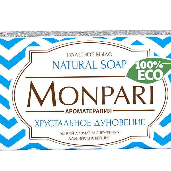 Мыло туалетное Monpari Ароматерапия Хрустальное дуновение