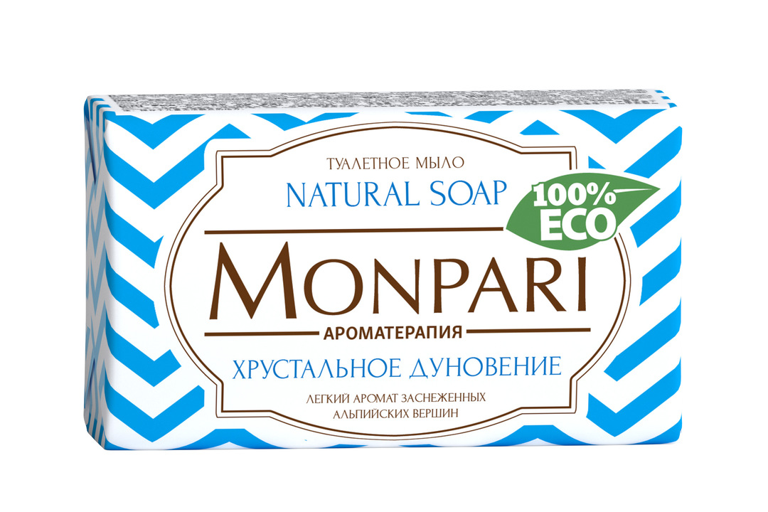 

Мыло туалетное Monpari Ароматерапия Хрустальное дуновение