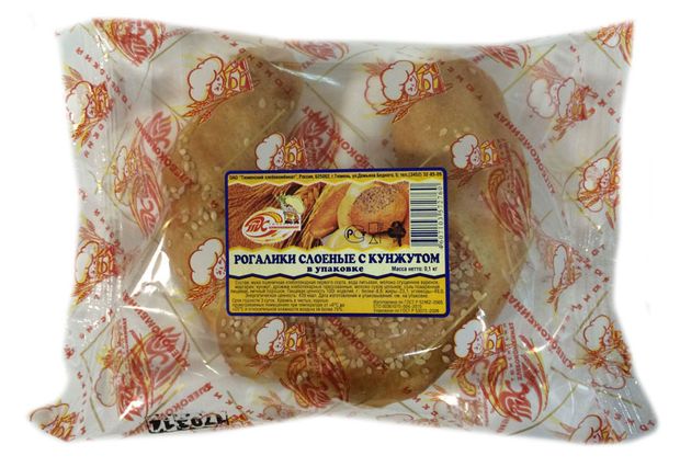 

Рогалик слоеный Тхк с кунжутом 100 г