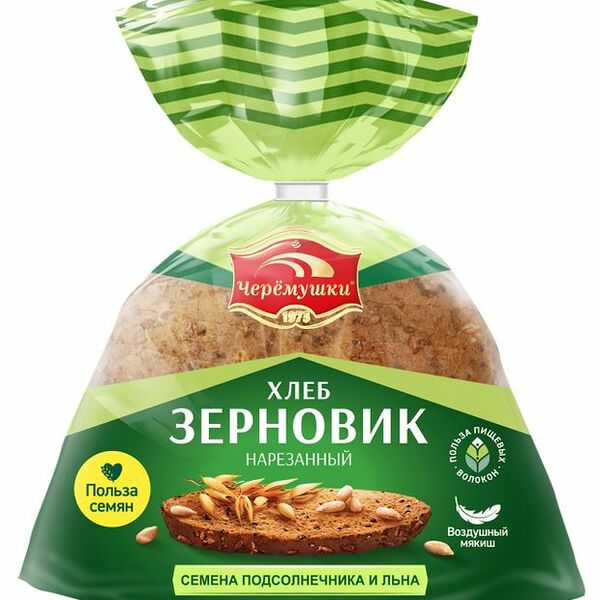Хлеб Черёмушки Зерновик нарезанный 460 г