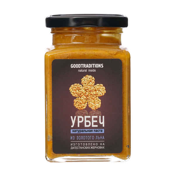 Урбеч Goodtraditions из золотистого льна 230 г
