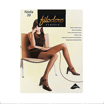 Колготки Filodoro Ninfa 20 den черный, размер 3