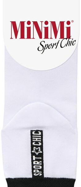 Носки женские MiNiMi Sport Chic 4301 средняя длина паголенка Bianco белый Размер 39-41