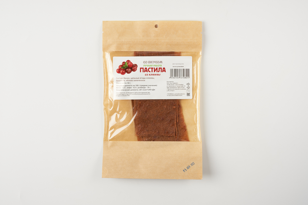 

Пастила из клюквы