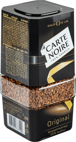 

Кофе растворимый Carte Noire Original 95 г