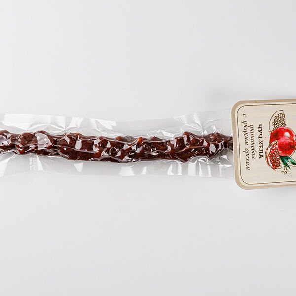 Чурчхела гранатовая с грецким орехом