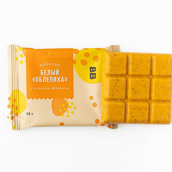 Шоколад белый Вкусвилл Облепиха