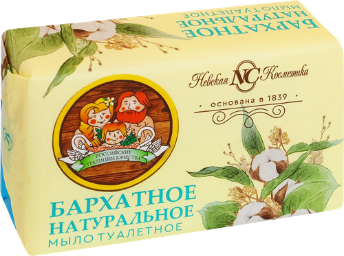 

Мыло туалетное Невская Косметика Бархатное, 180 г