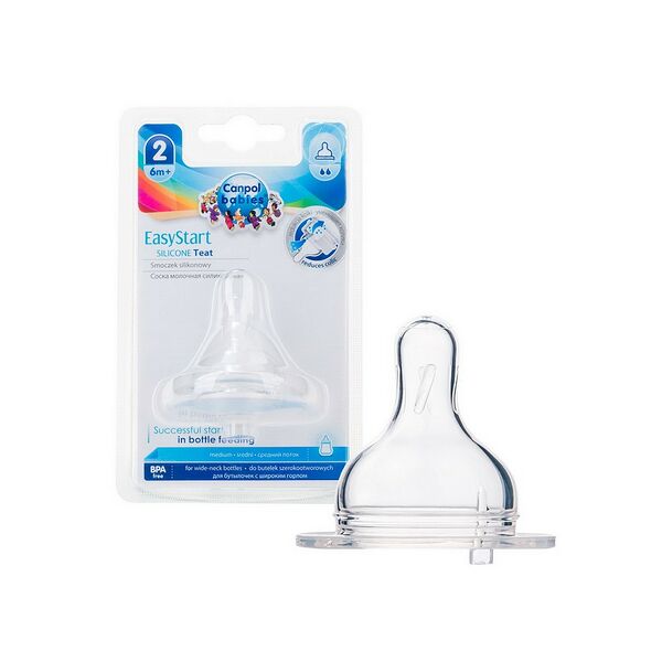 Соска молочная силиконовая арт. 21/721