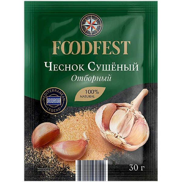 Чеснок Foodfest сушеный 30г