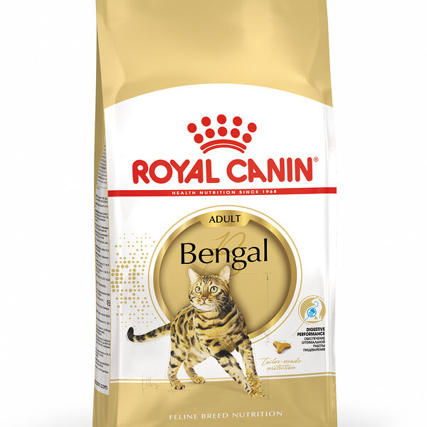Корм сухой Royal Canin Bengal Adult полнорационный для кошек бенгальской породы старше 12 месяцев, 400 г
