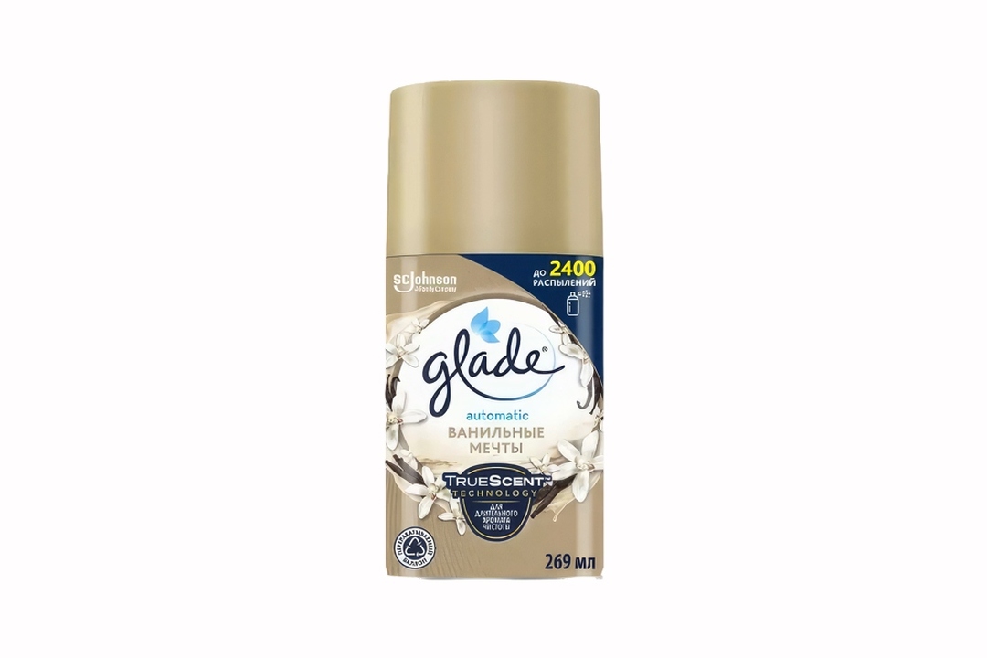 

Сменный баллон Glade Automatic Ванильные Мечты, 269 мл