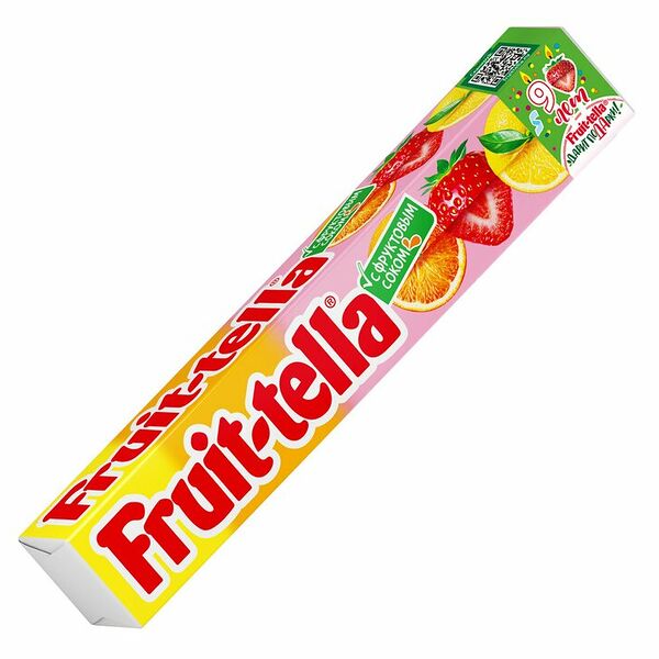 Конфеты Fruittella Вкусы от природы жевательные ассорти, 41 г