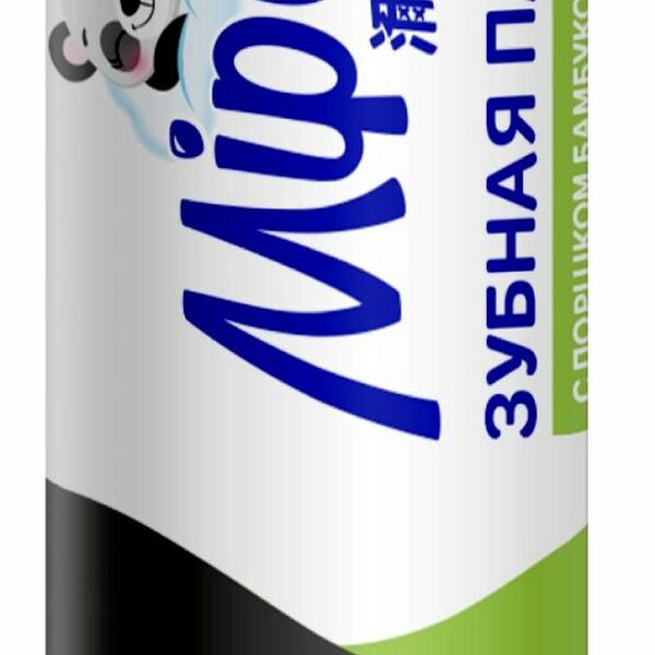 Зубная паста Mipao с порошком бамбукового угля 80 г