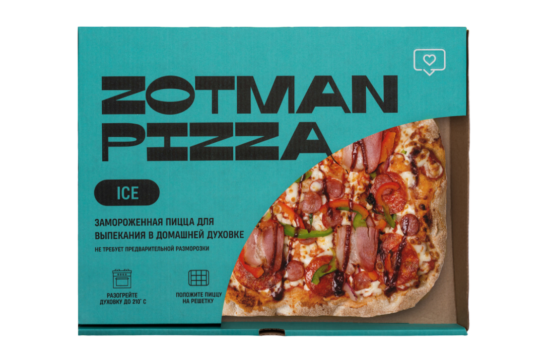 

Пицца Zotman pizza Ice Баварская мясная 465 г