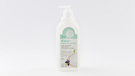 Гель-бальзам для мытья посуды и игрушек 