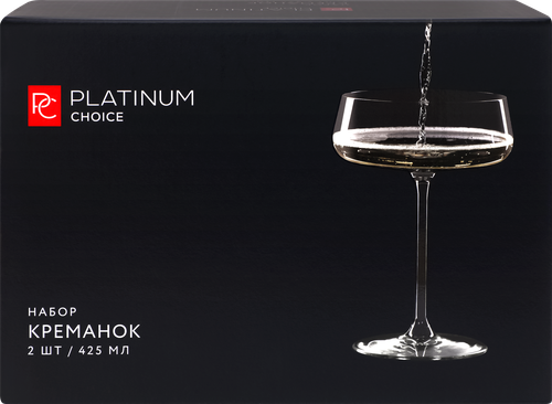 

Набор креманок Platinum Choice 425мл, Арт. 65987, 2шт