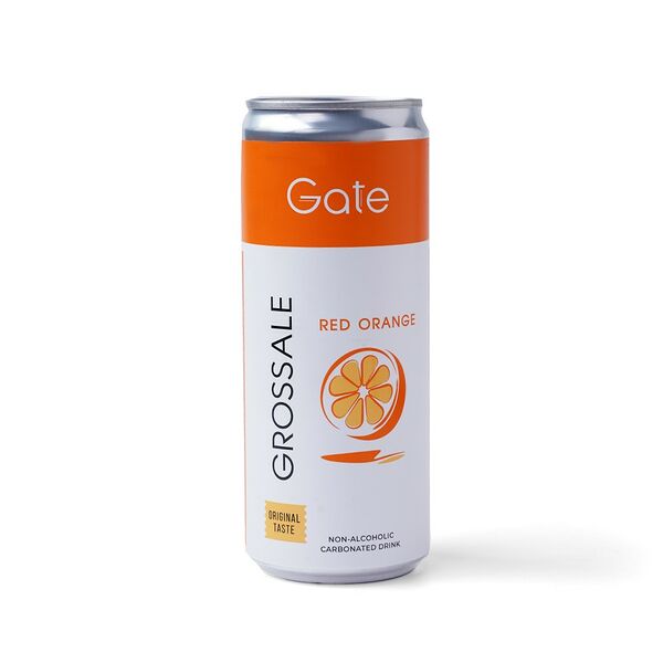 Напиток безалкогольный Gate Red Orange сильногазированный