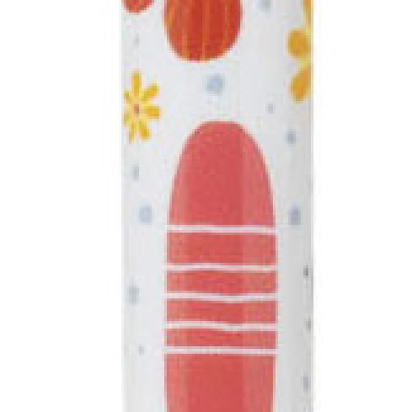 Ручка шариковая Hatber Botanica с колпачком и клипом 0,7 мм синяя, 1 шт