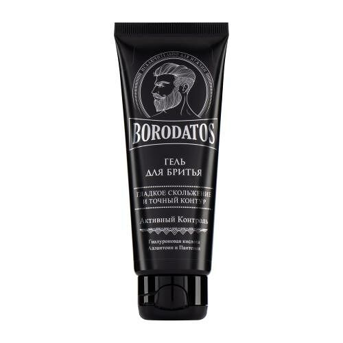 Гель для бритья Borodatos Активный контроль 75 мл