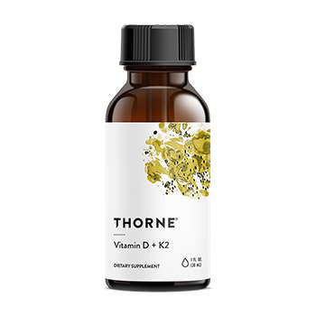 

БАД Thorne Research Витамин D+K2 30 мл, США
