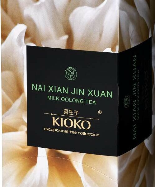 Чай улун KIOKO NAI XIANG JIN XUAN китайский молочный в конвертах 25х2г Россия