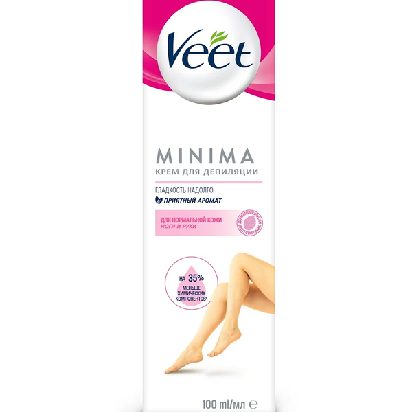 Veet Minima Крем для депиляции для нормальной кожи 100 мл
