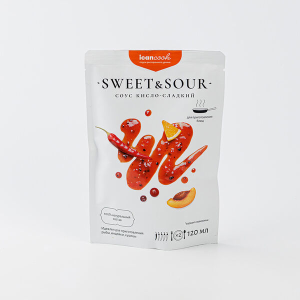 Соус Icancook кисло-сладкий 120 мл