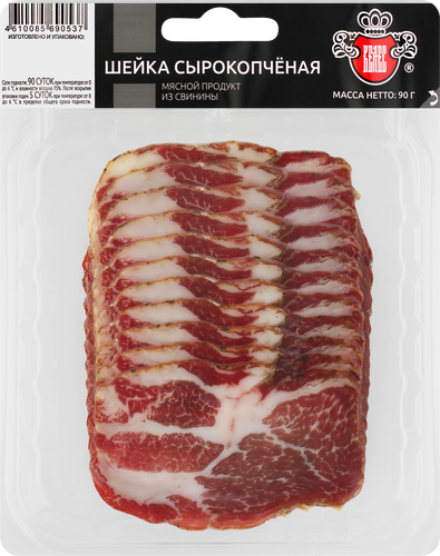 

Шейка Велес из свинины сырокопченая 90 г