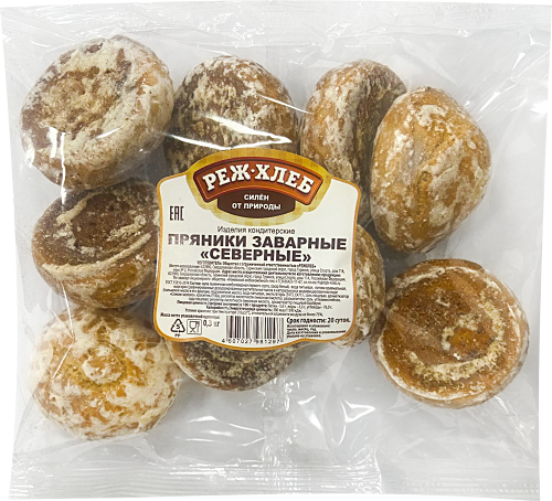 Пряники Реж-Хлеб Северные заварные 300 г