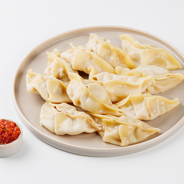 Гедза с говядиной на пару с соусом сальса, 350 г