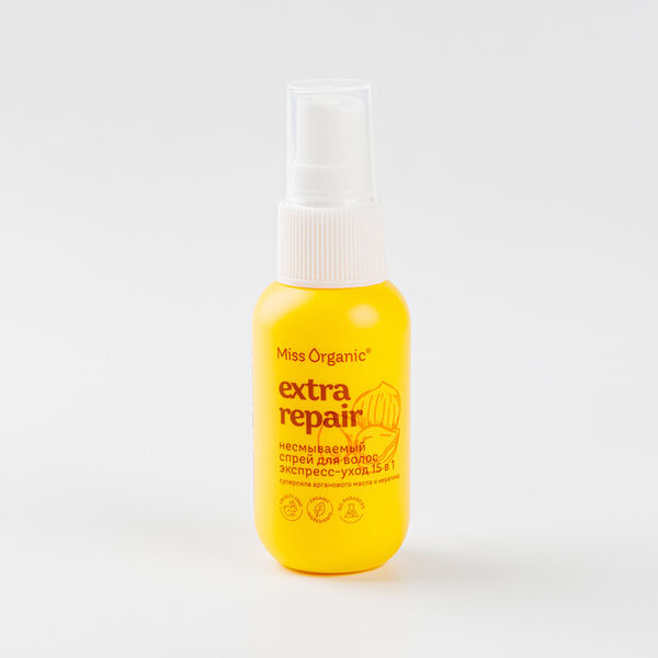 Спрей для волос несмываемый Miss Organic Extra Repair, тревел-формат