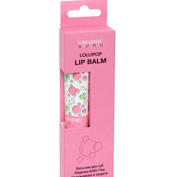 Organic Guru бальзам для губ Lollipop 18 мл 