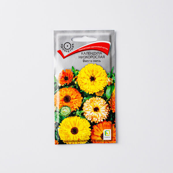 Семена Поиск Фиеста смесь Календула низкорослая