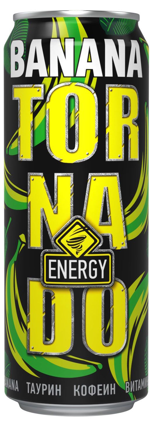 

Напиток энергетический Tornado Energy Banana 450 мл