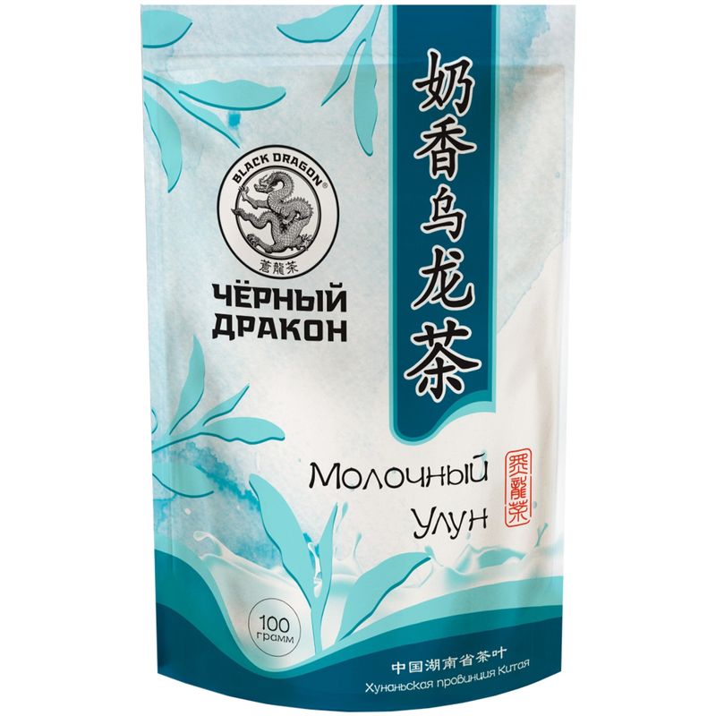 

Чай зелёный Black Dragon Молочный Улун 100 г