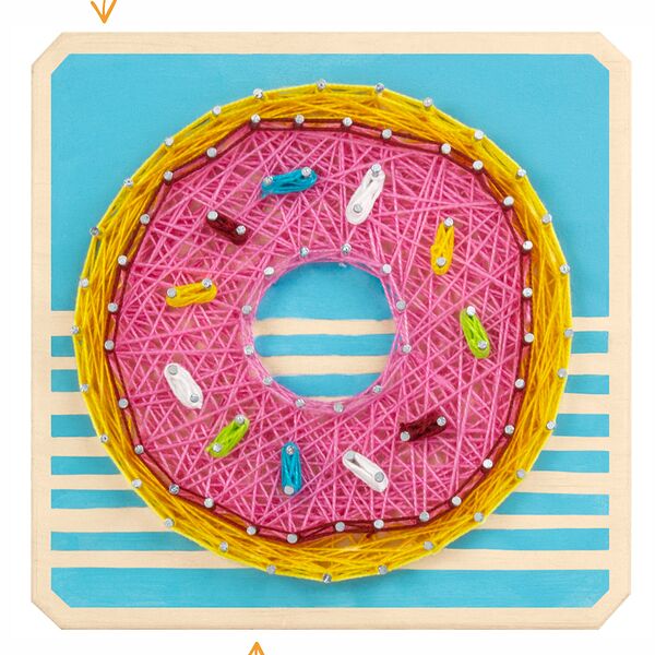 Игрушка Вуди Цвик-арт Пончик Серия Набор для творчества