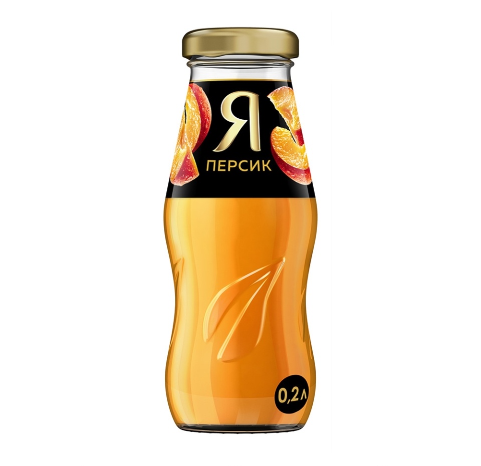 

Нектар Я персиковый с мякотью 200 мл, Бельгия