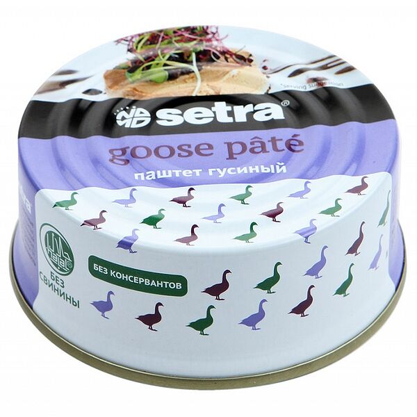 Паштет Setra гусиный