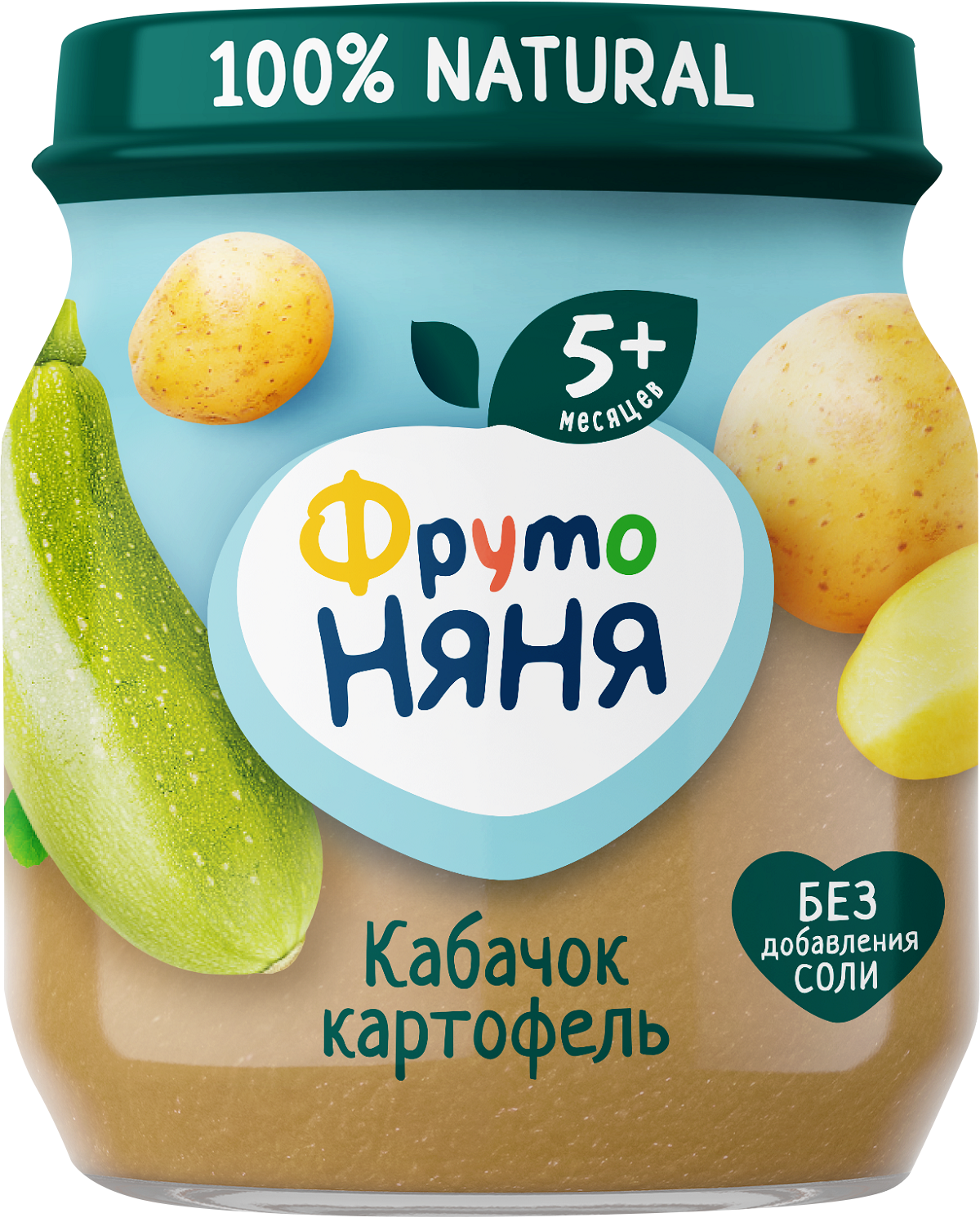 

Пюре детское Фруто Няня из кабачка и картофеля с 5 месяцев