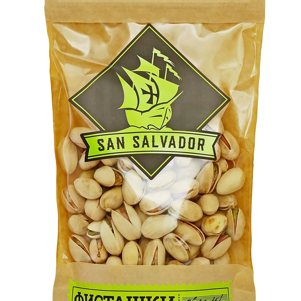 Фисташки жареные соленые  ТМ San Salvador (Сан Сальвадор)